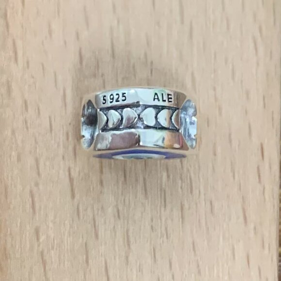 Pandora Evil Eye Exclusive Travel Heart Charm Pendant, S925 Silver Bracelets - Picture 3 of 4